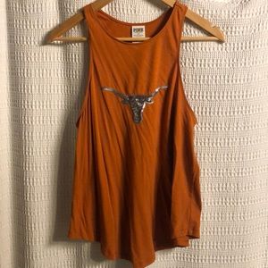 Pink UT Longhorns Tank Top
